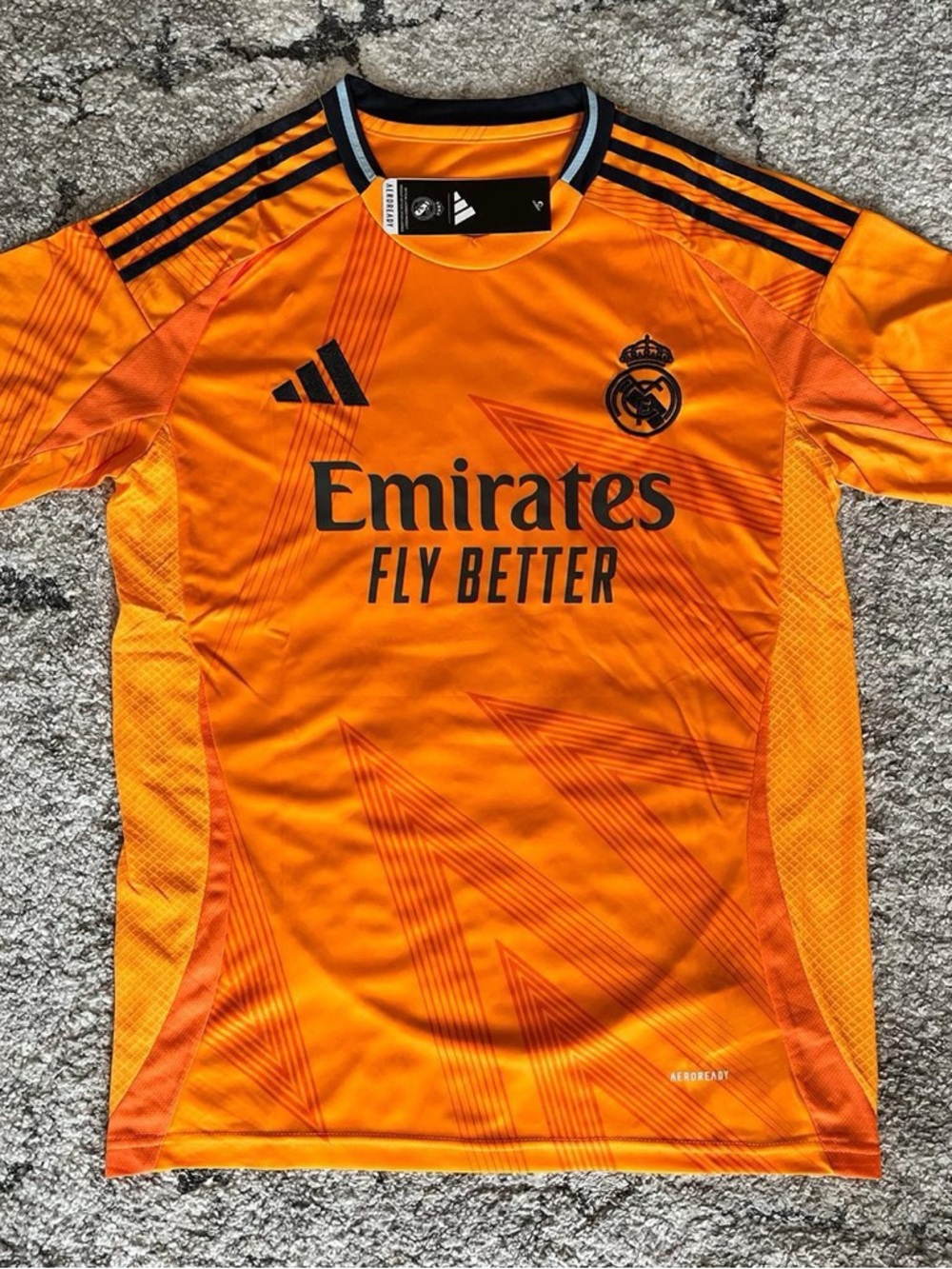 Vini Jr Real Madrid Orange Away Jersey